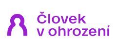 Logo Človek v ohrození, n.o.