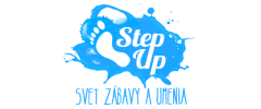 Logo StepUP, s.r.o. - svet zábavy a umenia