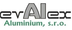 Logo evALex Aluminium, s.r.o.