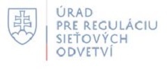 Logo Úrad pre reguláciu sieťových odvetví