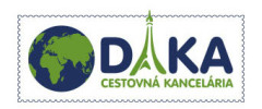 Logo Cestovná kancelária DAKA, s.r.o.