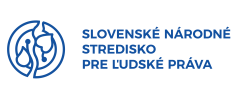 Logo Slovenské národné stredisko pre ľudské práva