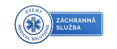 Logo ZÁCHRANNÁ SLUŽBA - Event Medical Solutions, s. r. o.
