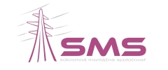 Logo SMS - súkromná montážna spoločnosť, a.s.