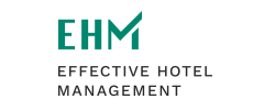 Logo EFFECTIVE HOTEL MANAGEMENT s.r.o.; skrátený názov: EHM s.r.o.