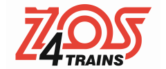 Logo ŽOS 4 TRAINS, s.r.o.