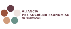 Logo Aliancia pre sociálnu ekonomiku na Slovensku