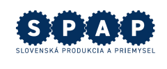 Logo Slovenská produkcia a priemysel s. r. o.