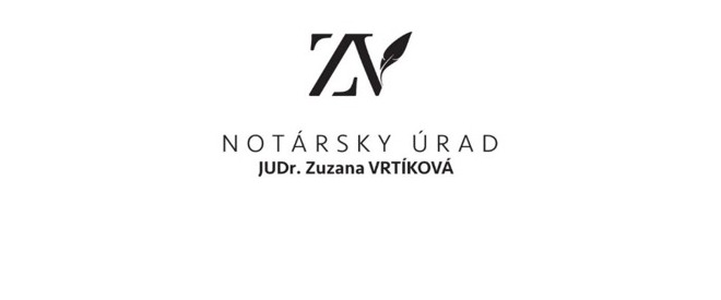 Logo JUDr. Zuzana Vrtíková, notár