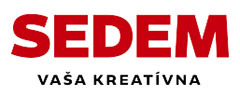 Logo SEDEM - vaša kreatívna s.r.o.
