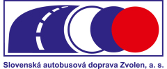 Logo Slovenská autobusová doprava Zvolen, a. s.